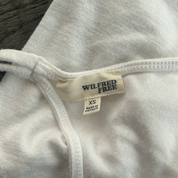 Wilfred Free White Jersey Tank - Picture 3 of 3